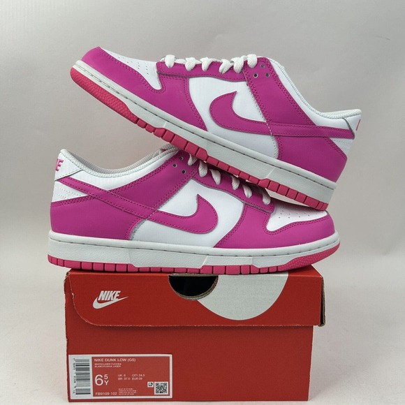 Nike Shoes - Nike Shoes Dunk Low GS “Laser Fuchsia/Barbie” 2024